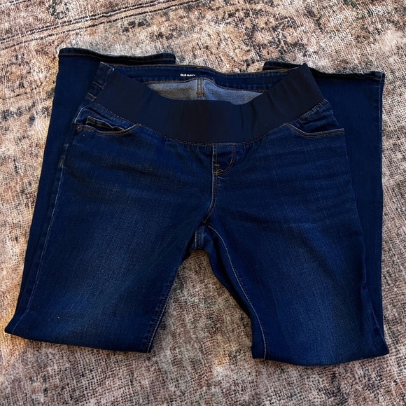 Old Navy Maternity Bootcut Jeans Size 6 Short - Picture 1 of 2